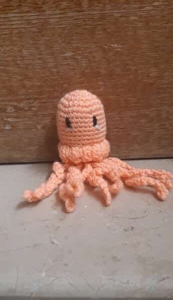 Handmade Crochet Octopus