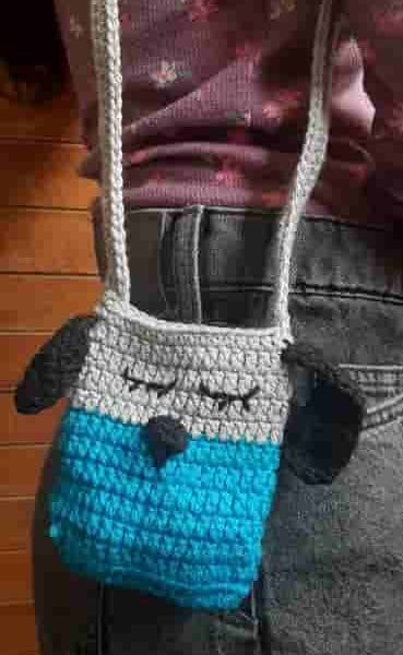 Cute handmade bag for kids in animal design