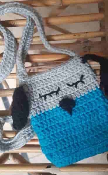 Cute handmade bag for kids in animal design