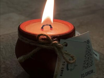 Eco-friendly candles