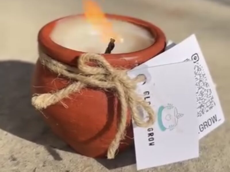 Eco-friendly candles